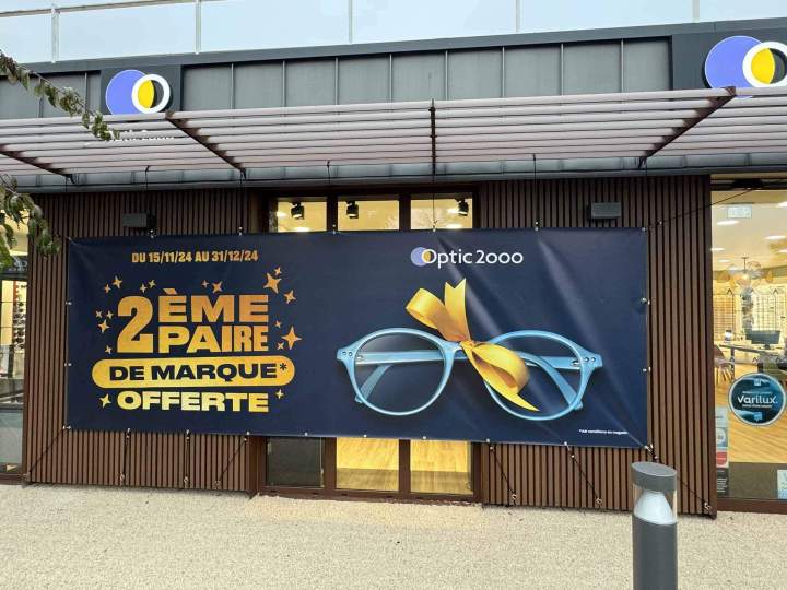 Banderole avec décor impression numérique Bourgogne         