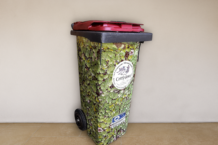 Coverin impression numérique sur poubelle Bourgogne