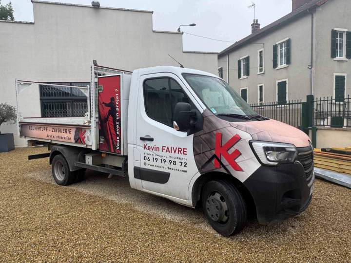 Décor covering Partiel en impression numérique  Bourgogne