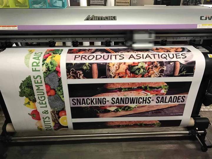 Impression numérique sur adhésif Bourgogne   