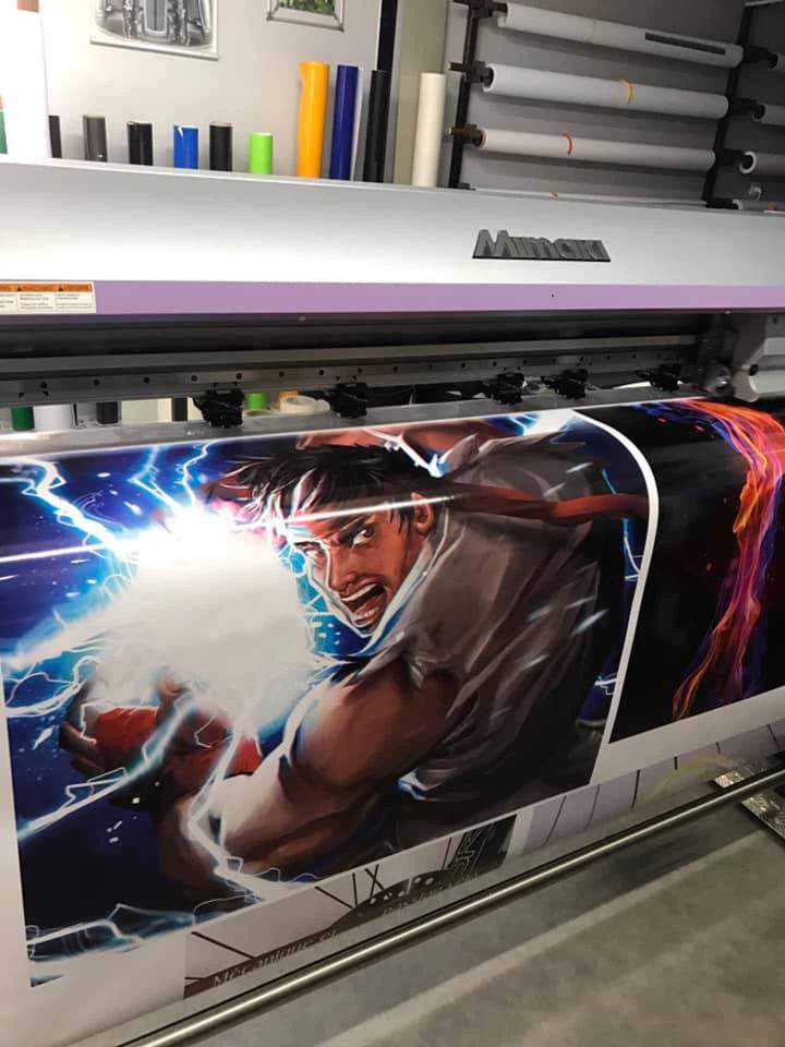 Impression numérique sur adhésif Bourgogne